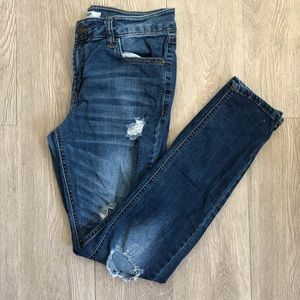 Refuge rip skinny jeans